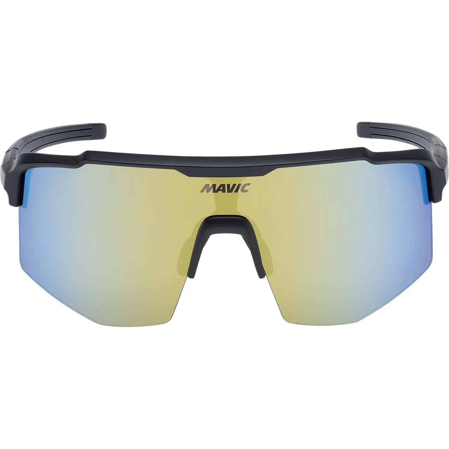 Mavic MVS Shield Cat 3 Sunglasses Gold / Blue - FREE UK Shipping, FREE 365 Day Returns | Moto Central