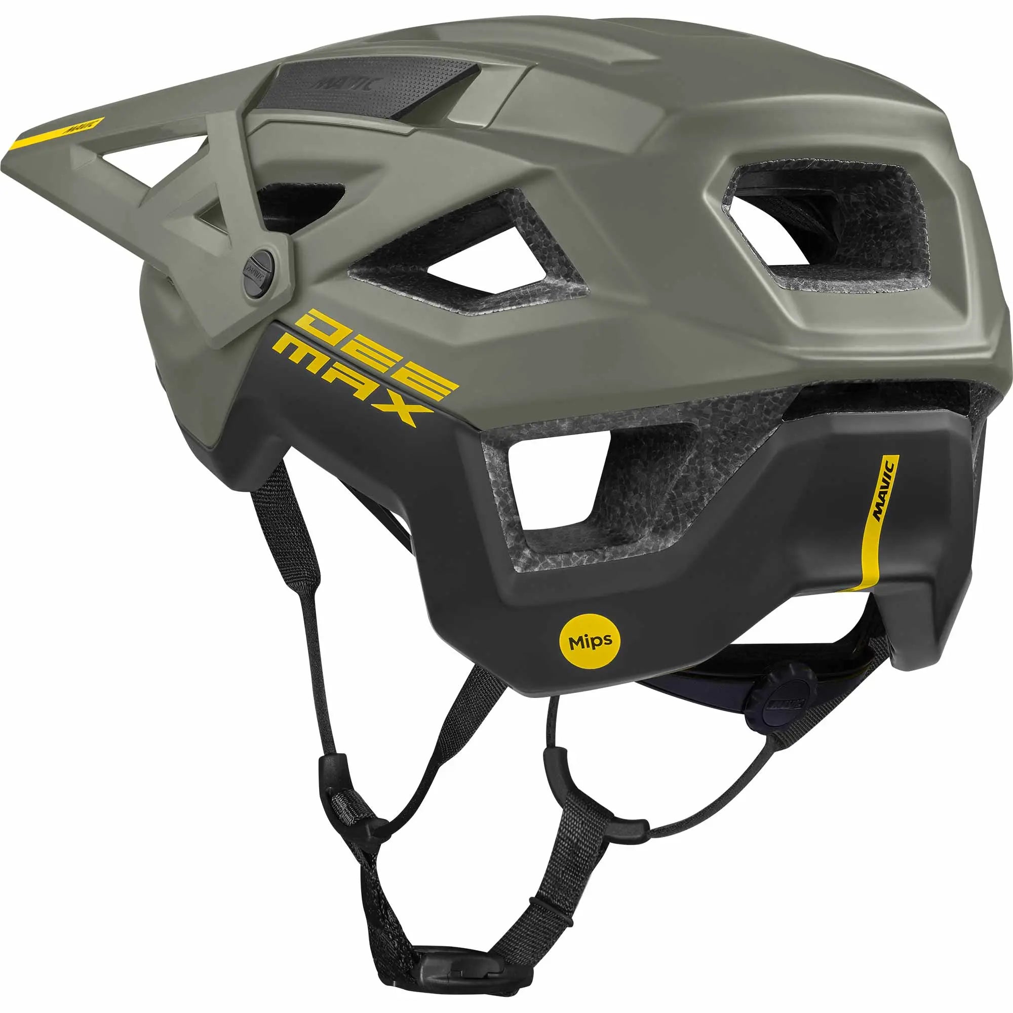 Mavic Deemax Mips Helmet Green / Black - FREE UK Shipping, FREE 365 Day Returns | Moto Central
