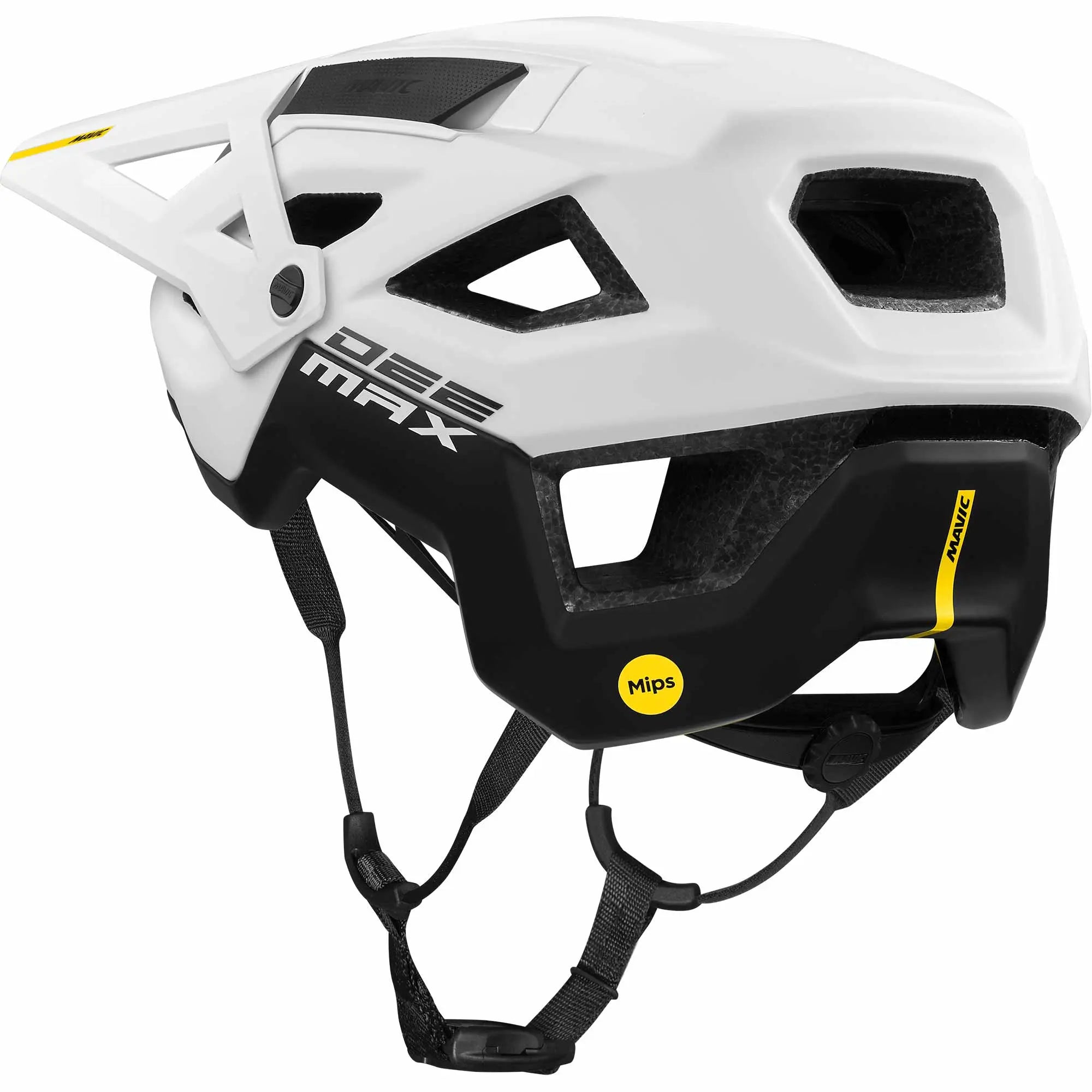 Mavic Deemax Mips Helmet White / Black - FREE UK Shipping, FREE 365 Day Returns | Moto Central