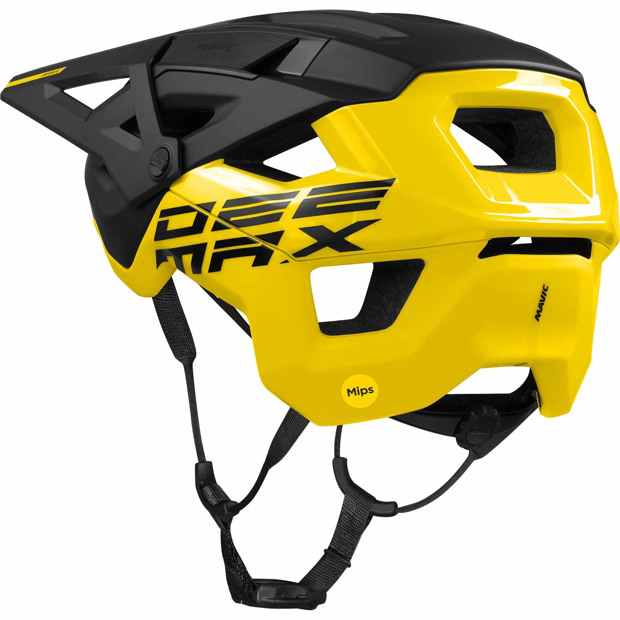 Mavic Deemax Pro Mips Helmet Yellow / Black - FREE UK Shipping, FREE 365 Day Returns | Moto Central