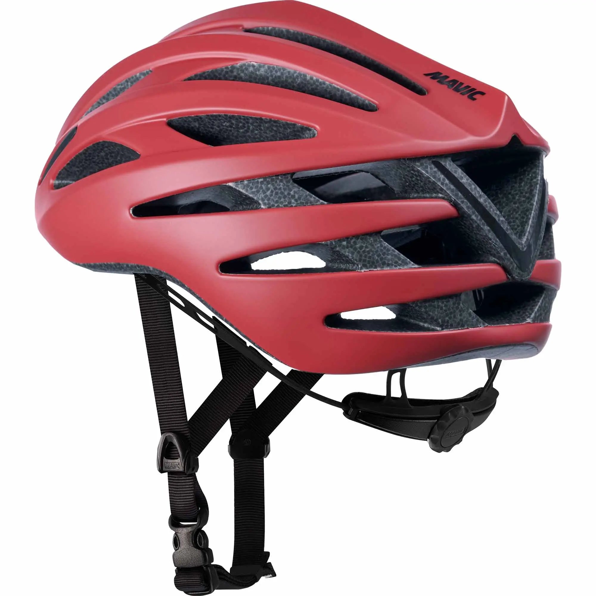 Mavic Aksium Elite Helmet Haute Red - FREE UK Shipping, FREE 365 Day Returns | Moto Central