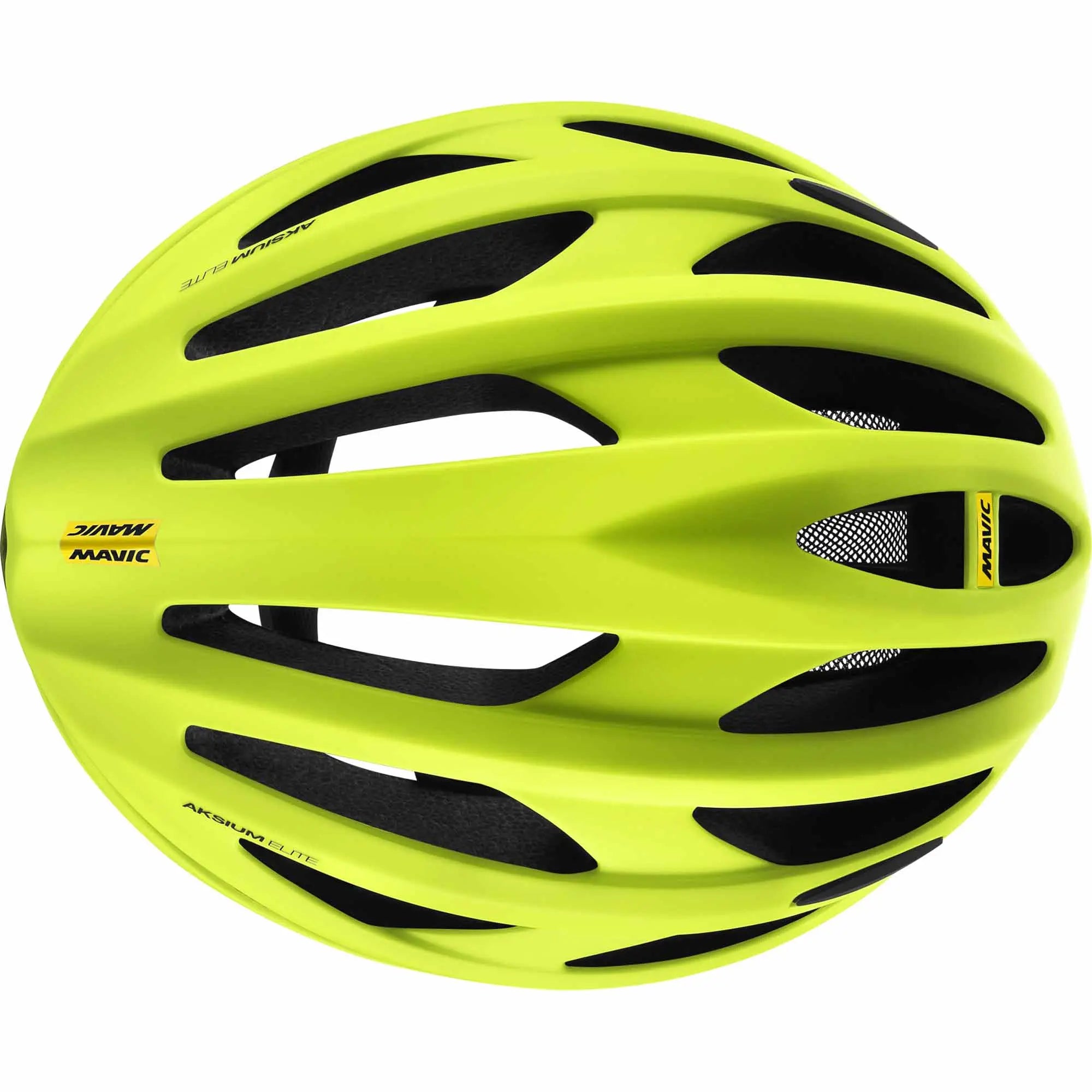 Mavic Aksium Elite Helmet Safety Yellow / Black - FREE UK Shipping, FREE 365 Day Returns | Moto Central
