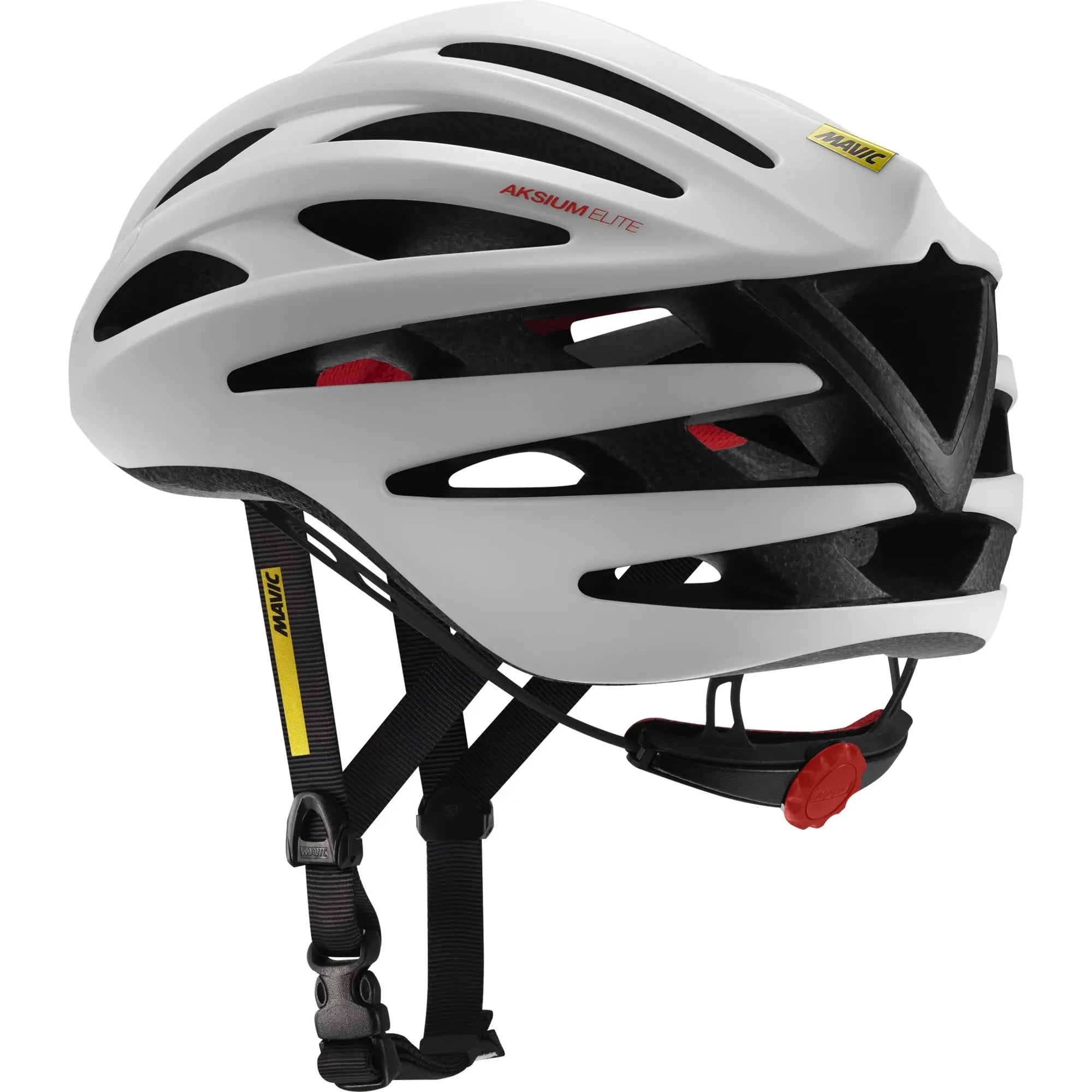 Mavic Aksium Elite Helmet White / Black - FREE UK Shipping, FREE 365 Day Returns | Moto Central