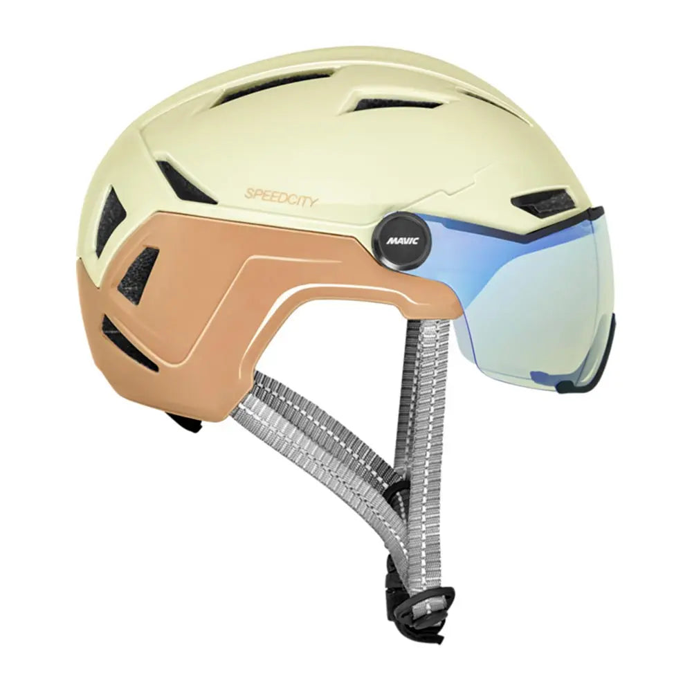 Mavic Speedcity Helmet Sand - FREE UK Shipping, FREE 365 Day Returns | Moto Central