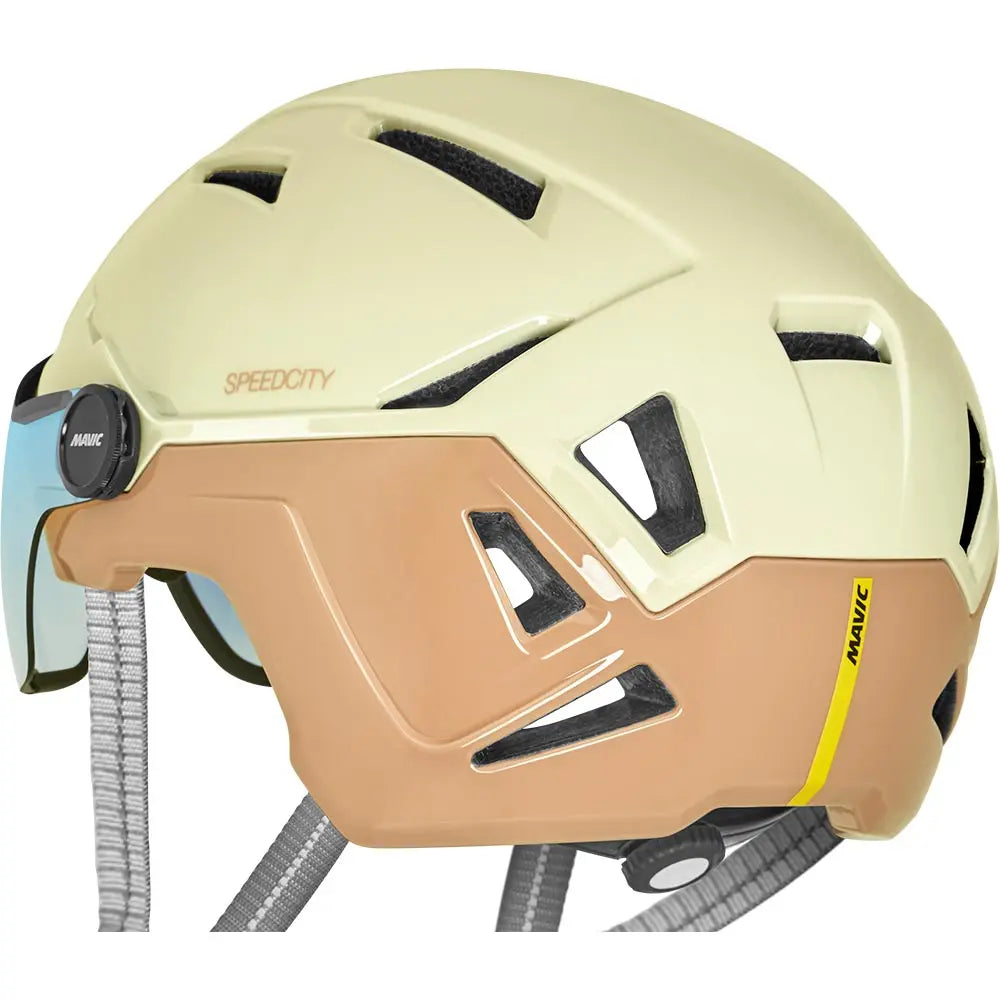 Mavic Speedcity Helmet Sand - FREE UK Shipping, FREE 365 Day Returns | Moto Central