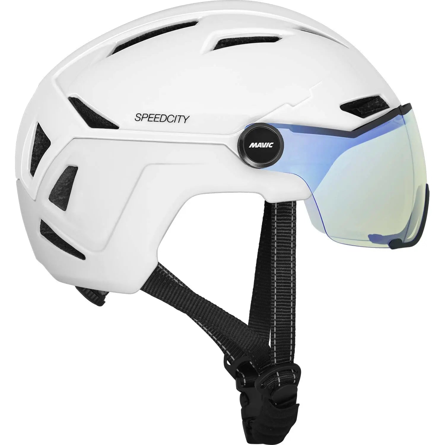 Mavic Speedcity Helmet White - FREE UK Shipping, FREE 365 Day Returns | Moto Central