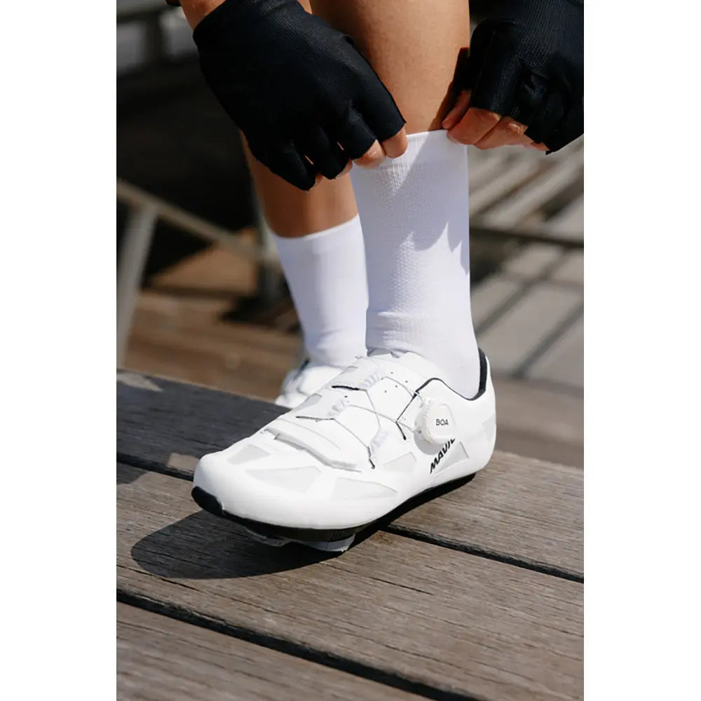 Mavic Cosmic Elite SL Shoes White - FREE UK Shipping, FREE 365 Day Returns | Moto Central