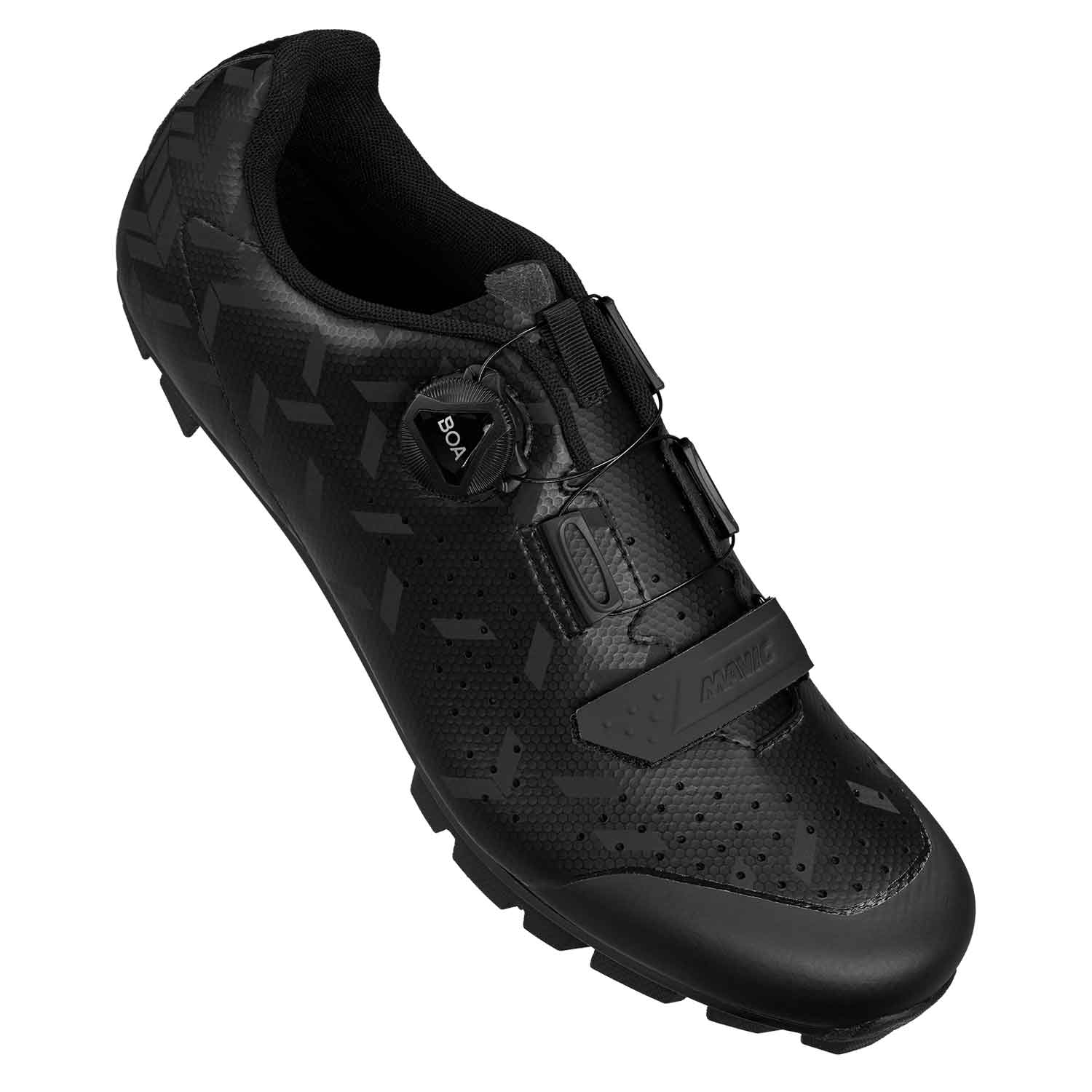 Mavic Crossmax Boa Shoes Black Graphic - FREE UK Shipping, FREE 365 Day Returns | Moto Central