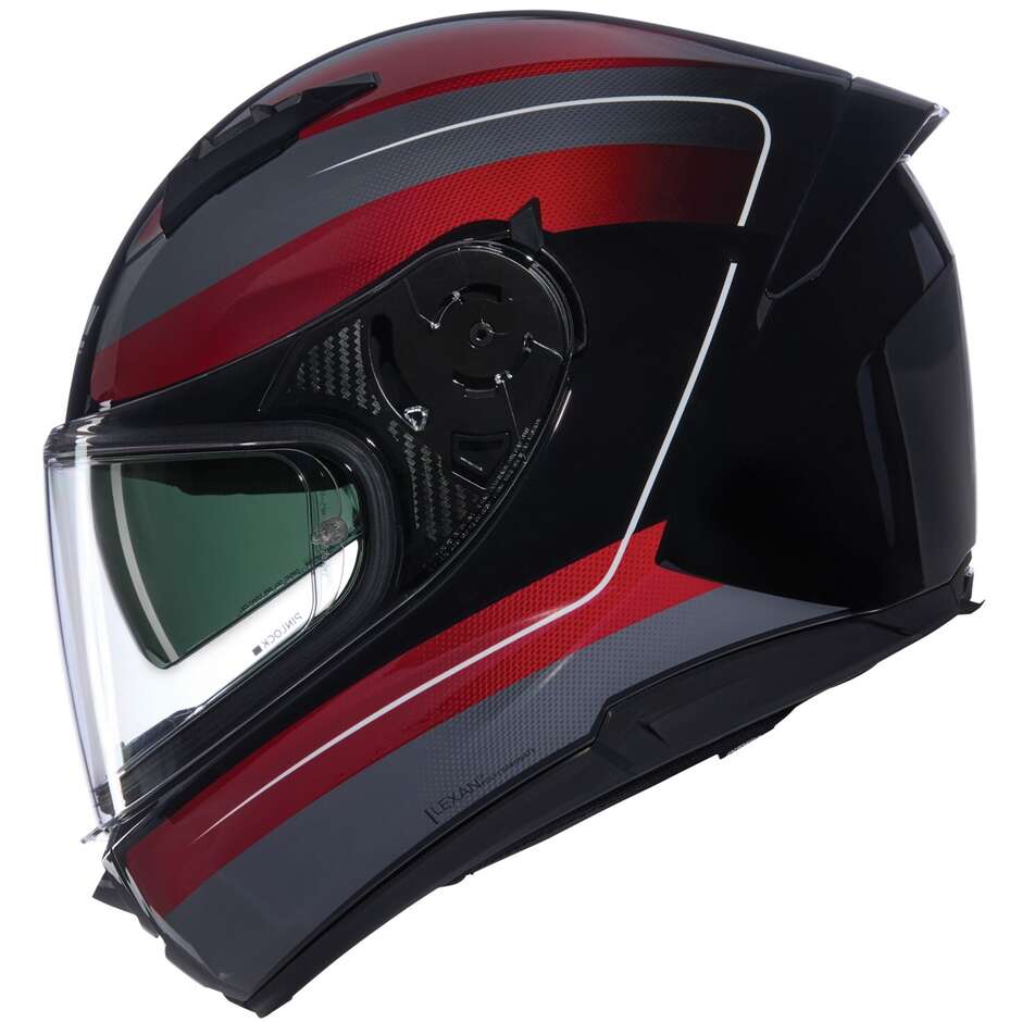 Nolan N60-6 Ermetico Black / Red / Grey