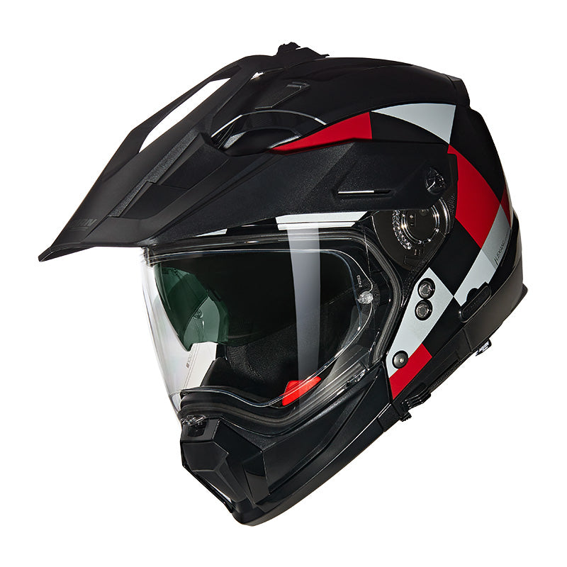 Nolan N70-2 X 06 Ruvido Adventure Red / Black / Grey
