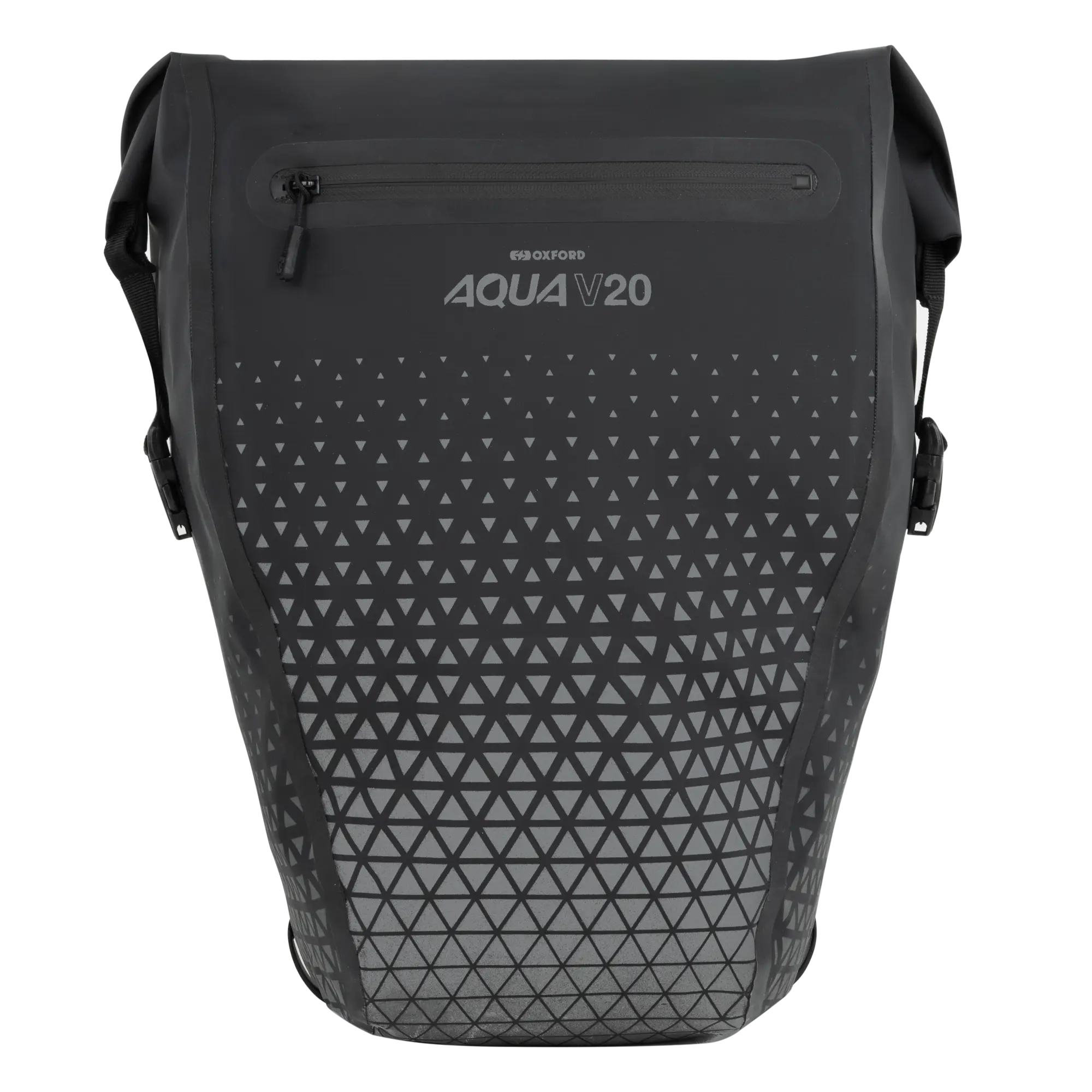 Oxford Aqua V 20 Extreme Visibility Single QR Pannier Bag Black FREE UK Delivery, FREE 365 Day Returns | Moto Central