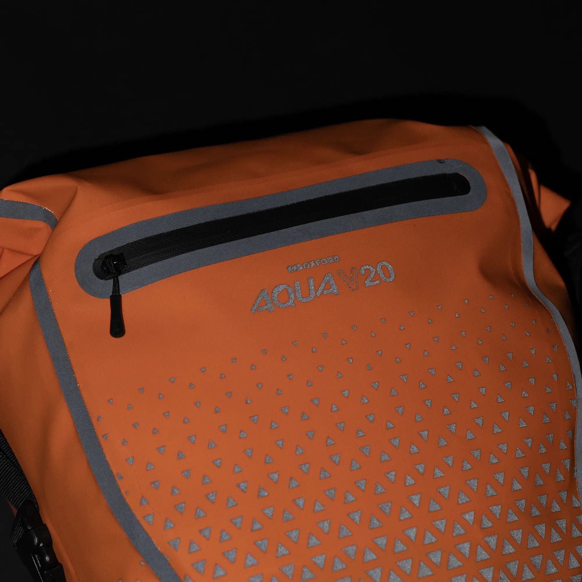 Oxford Aqua V 20 Extreme Visibility Single QR Pannier Bag Orange FREE UK Delivery, FREE 365 Day Returns | Moto Central