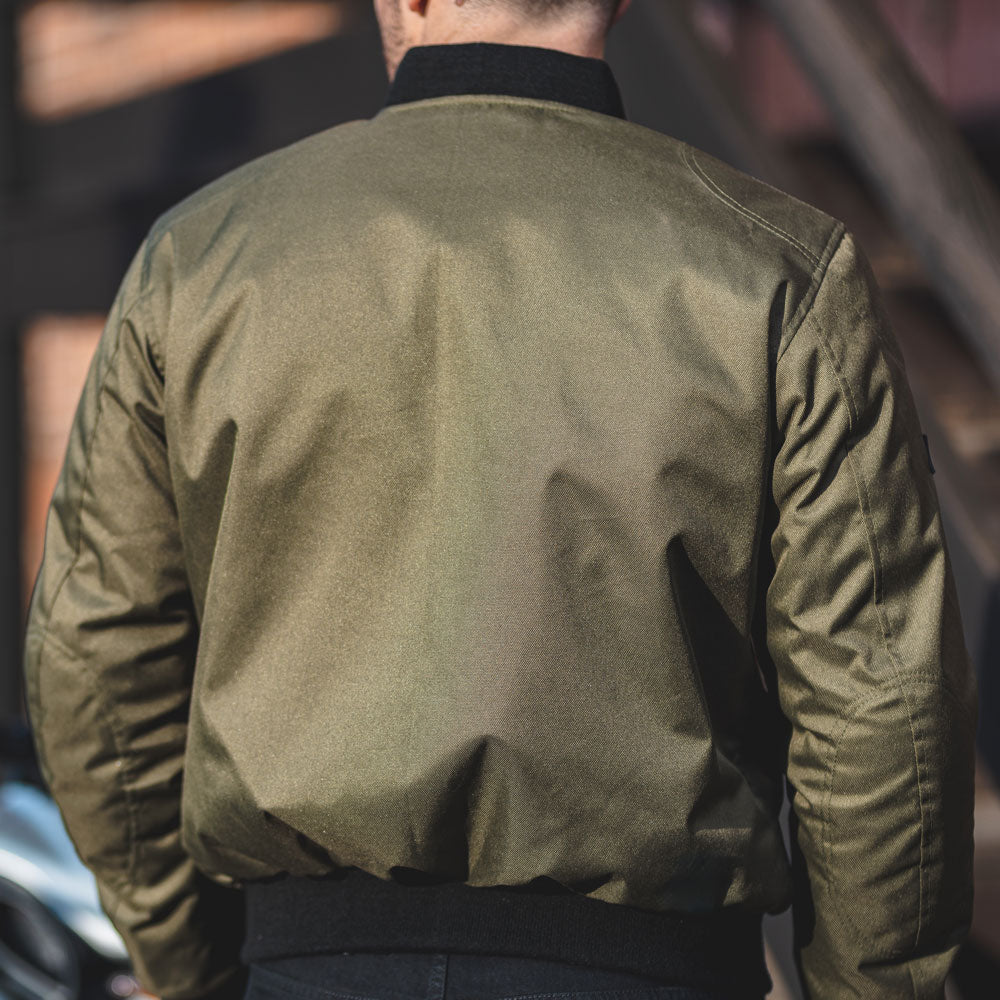 Spada Air Force 1 CE Textile Jacket Olive FREE UK Delivery, FREE 365 Day Returns | Moto Central
