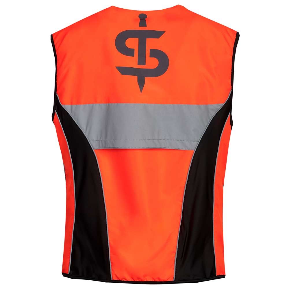 Spada Spark Hi-Vis Vest Orange FREE UK Delivery, FREE 365 Day Returns | Moto Central