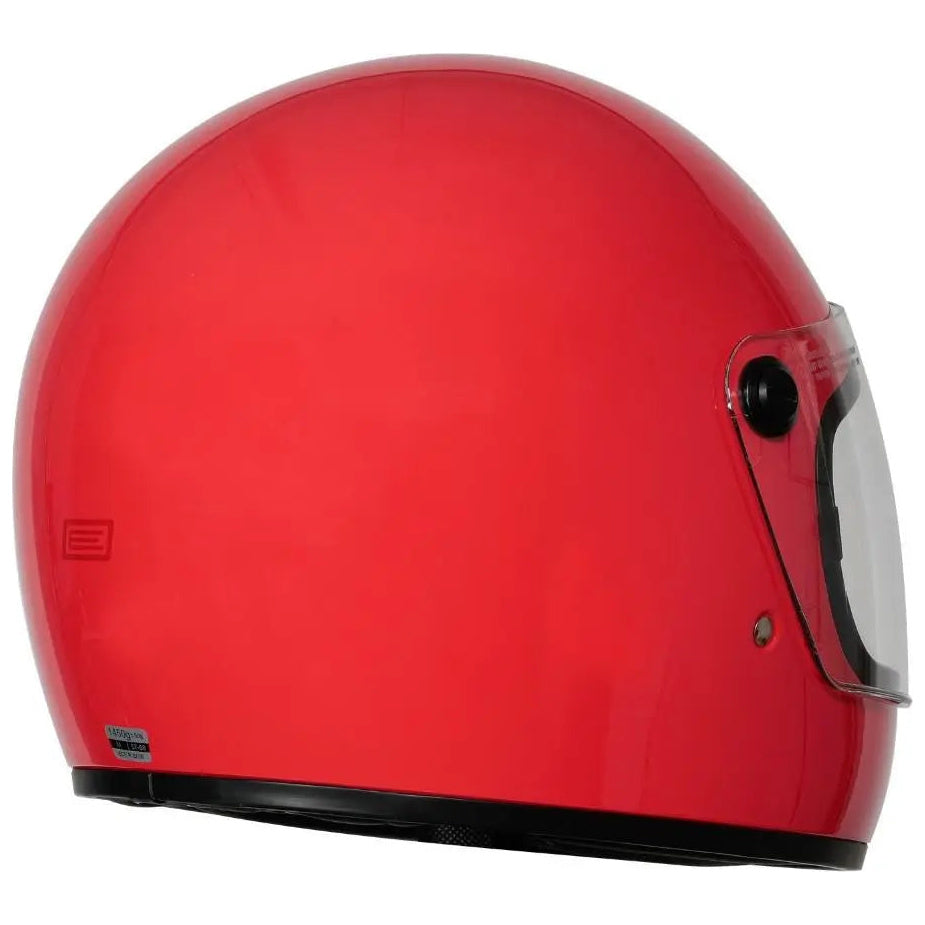 Origine Omega 22.06 Gloss Red motorcycle helmet, right-side view