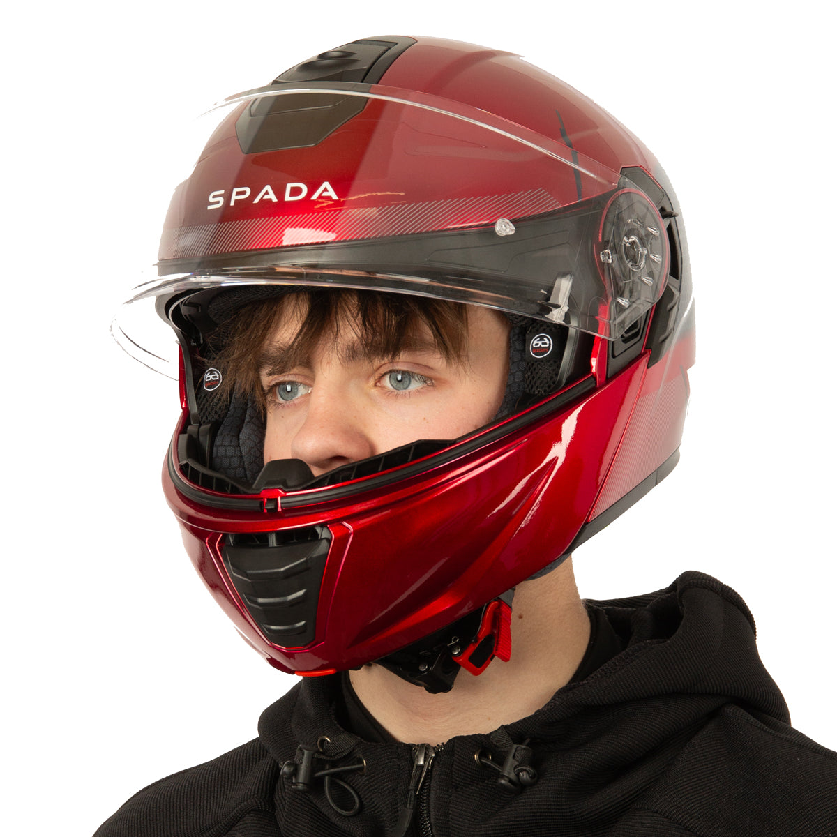 Spada Orion 2 Allure Red / Blue FREE UK Delivery, FREE 365 Day Returns | Moto Central