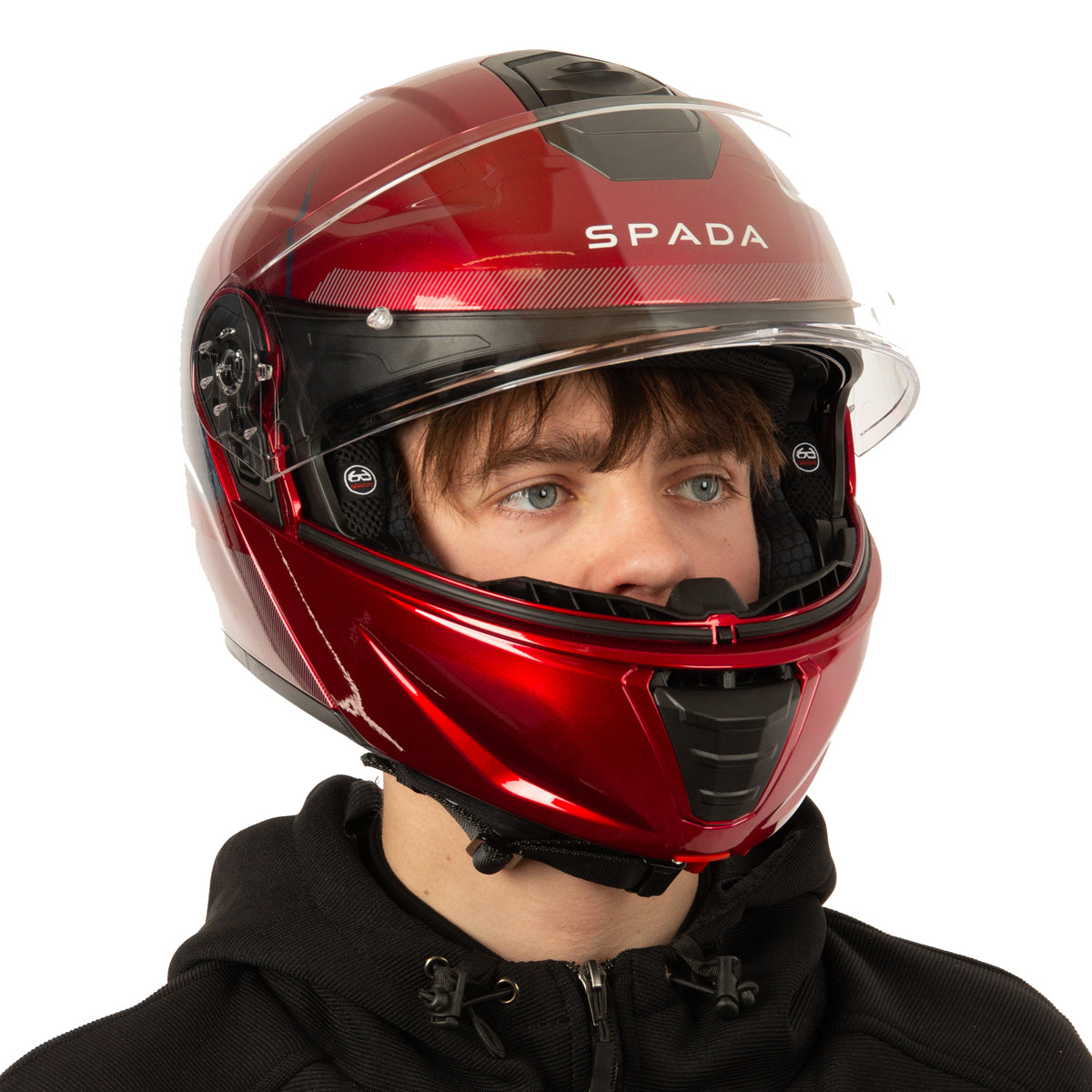 Spada Orion 2 Allure Red / Blue FREE UK Delivery, FREE 365 Day Returns | Moto Central
