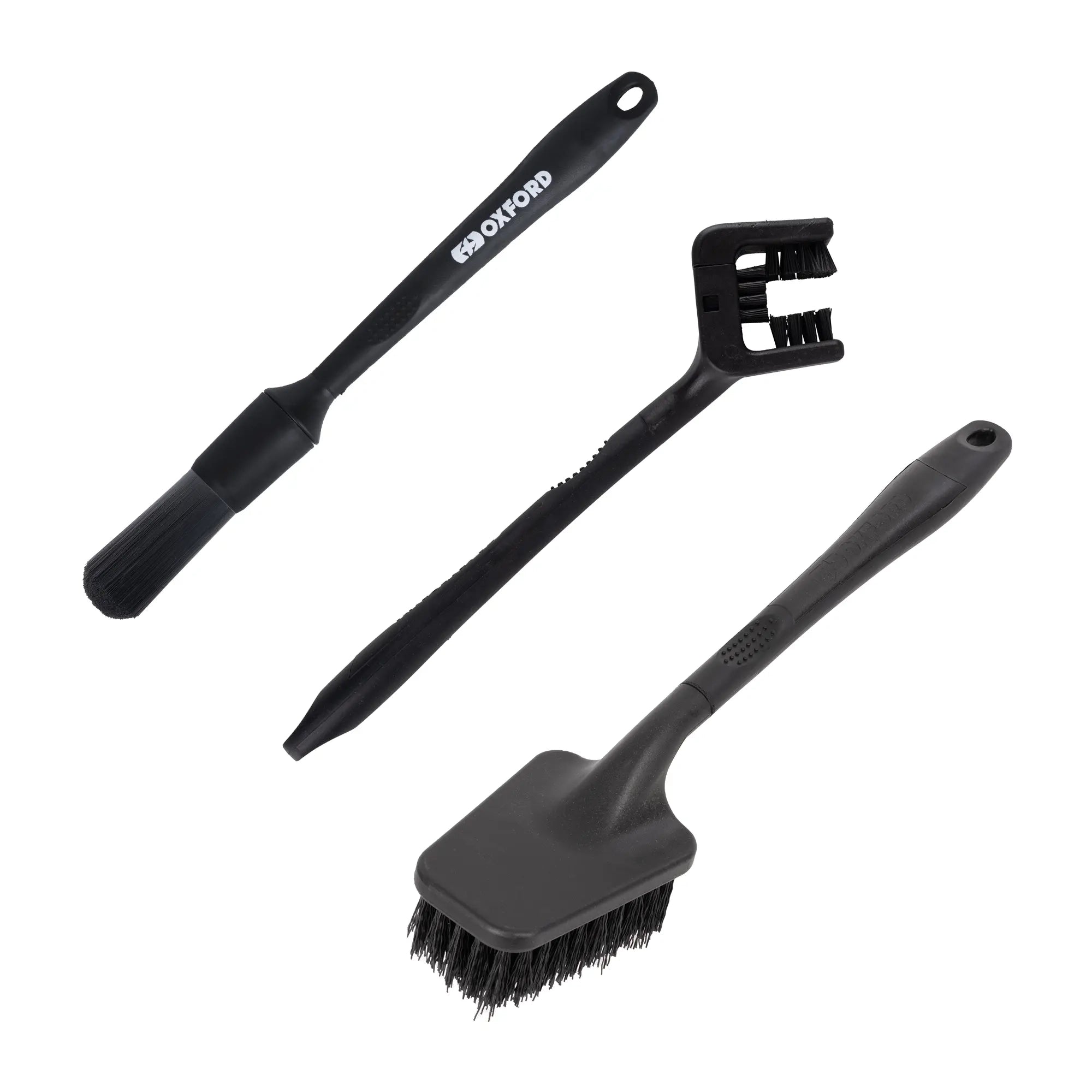 Oxford Pro Motorcycle Drivetrain Brushes Black