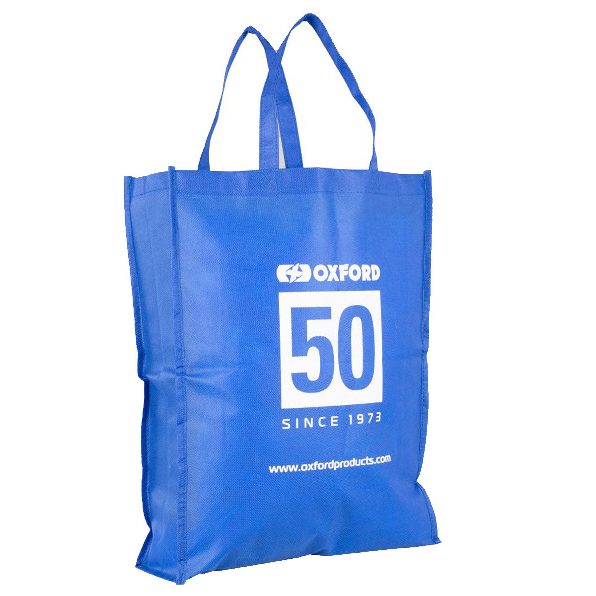 Oxford 50th Anniversary 80gsm Non-Woven Bag Blue - 40 x 50 x 11cm