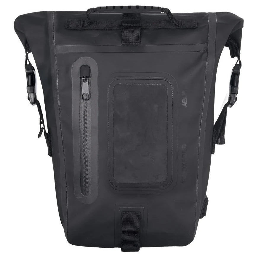 Oxford Aqua M8 Tank Bag Black - 8 Litres front view