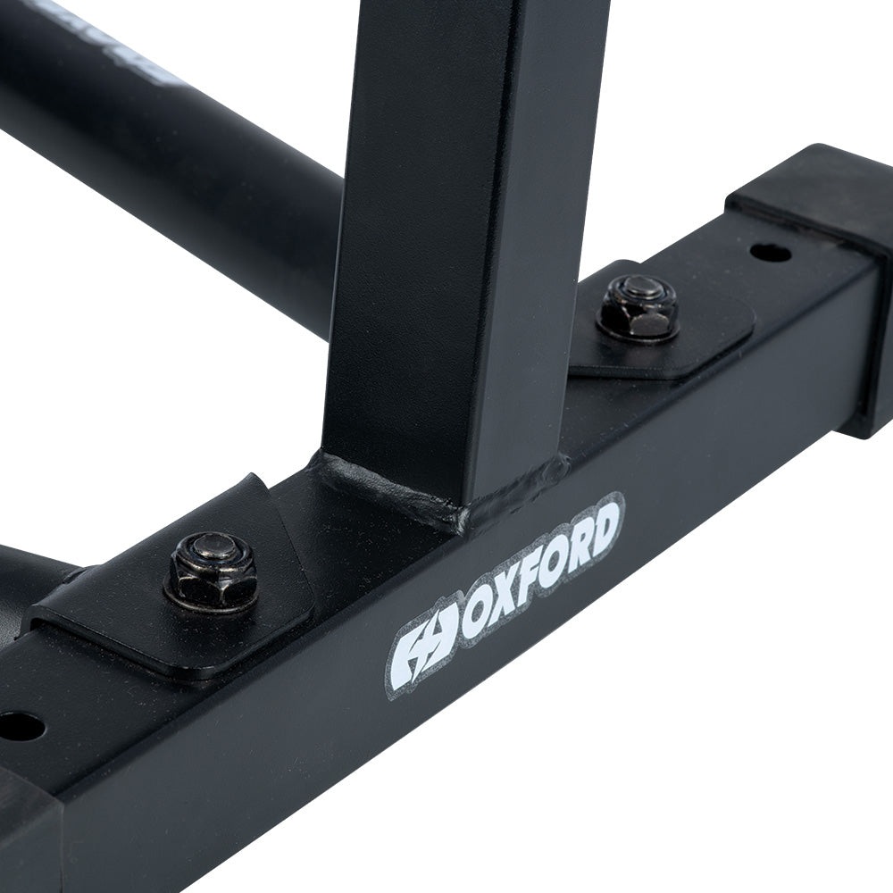 Oxford Bike Dock Front Wheel Stand Black