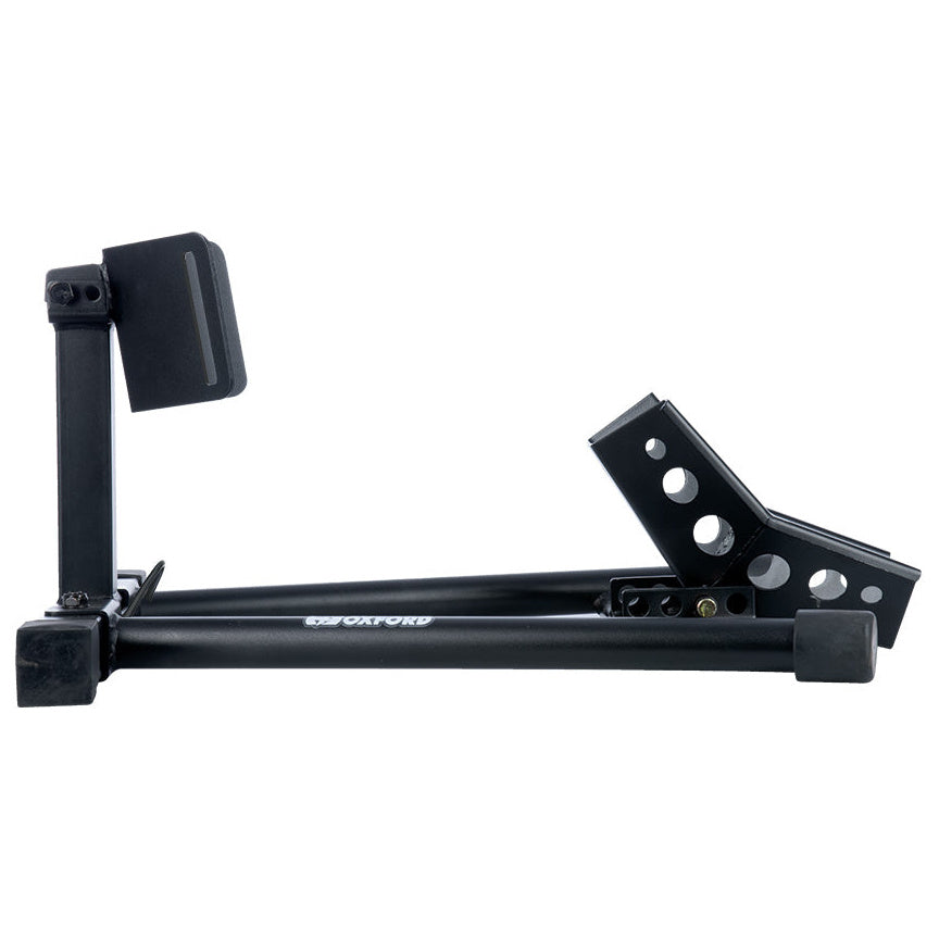 Oxford Bike Dock Front Wheel Stand Black - right side view