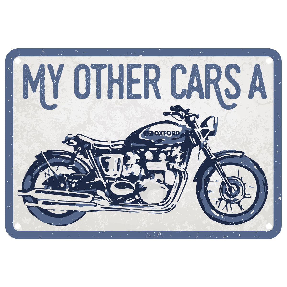 Oxford My Other Cars A Garage Metal Sign - 30cm x 20cm x 0.25mm