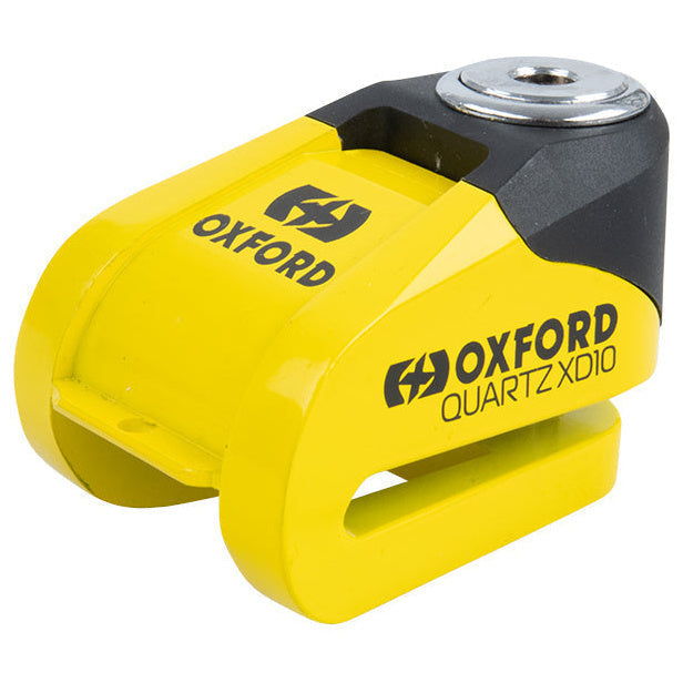 Oxford Quartz XD10 Disc Lock Yellow / Black XD10 disc lock product view on a white background