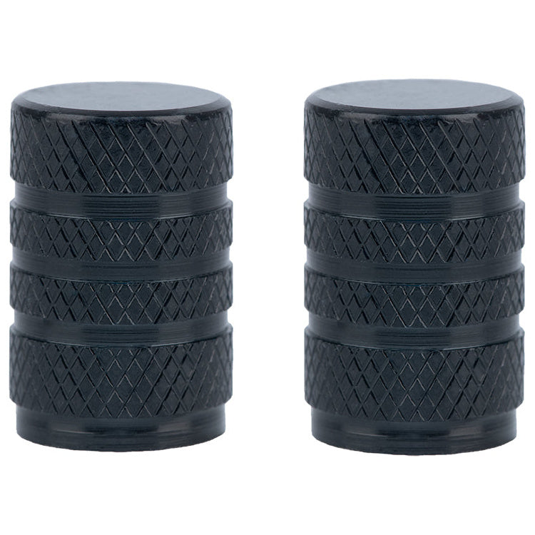 Oxford Valve Caps Black – pair of black valve caps
