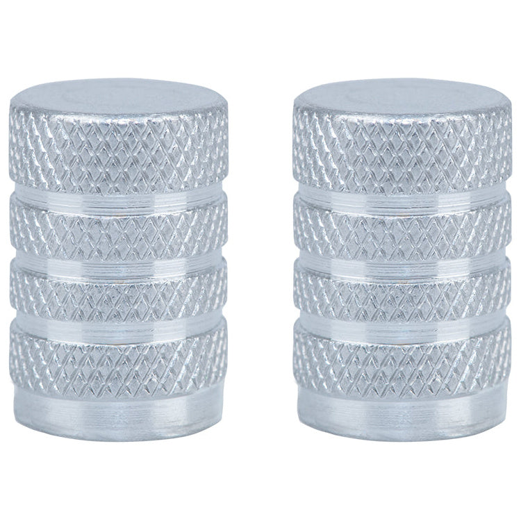 Oxford Valve Caps Silver – pair of silver valve caps