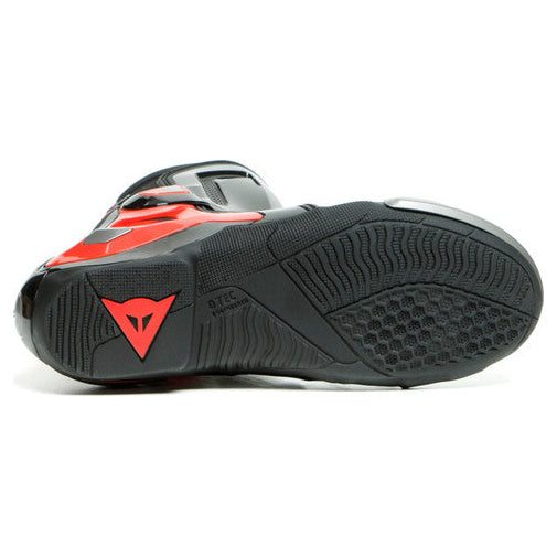 Dainese Torque 3 Out Boots Black / Fluo Red, sole view