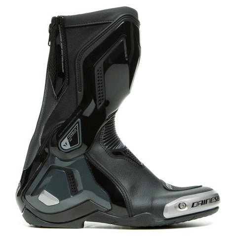 Dainese Torque 3 Out Ladies Boots Black / Anthracite, single boot three-quarter view