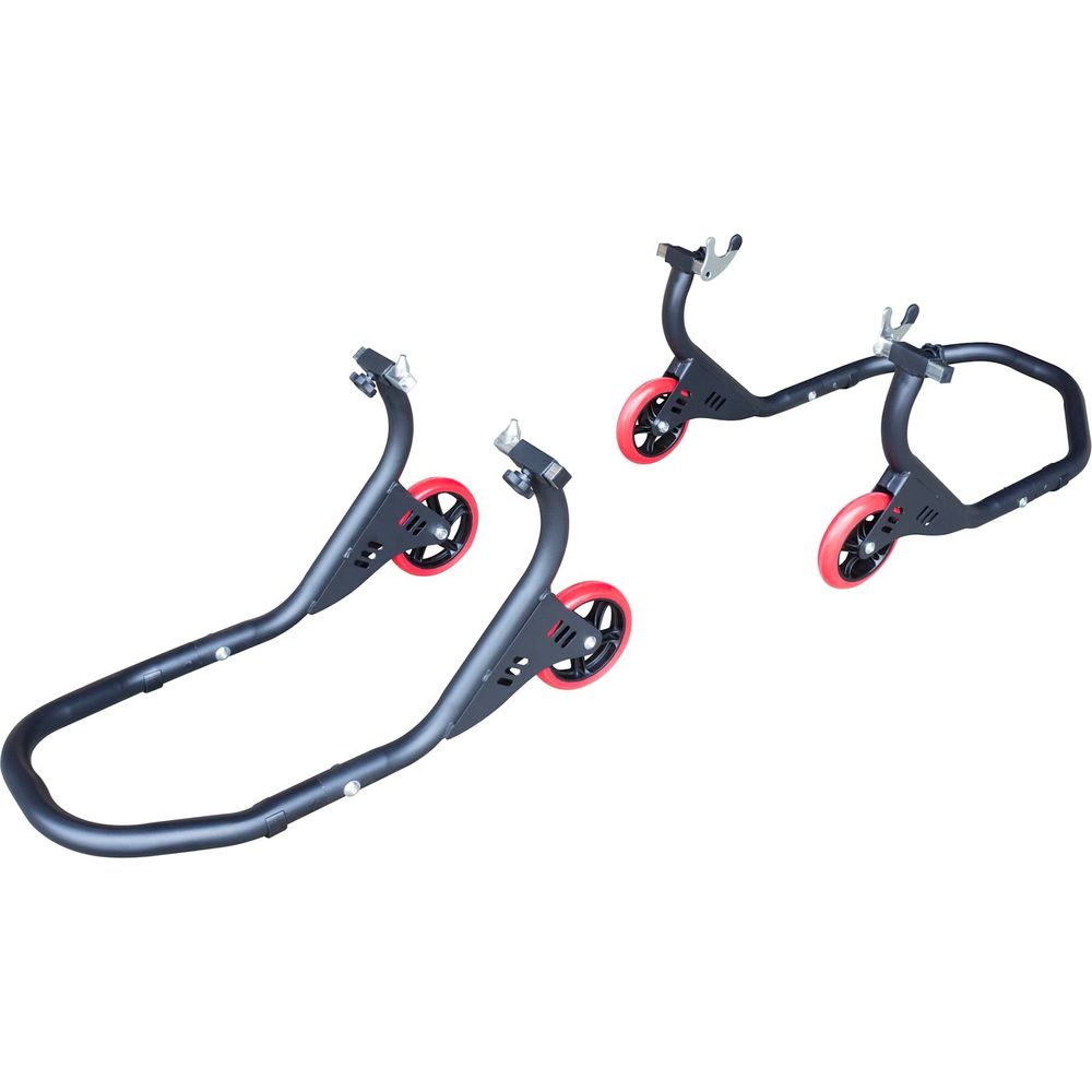 BikeTek Premium Front Track Paddock Stand Matt Black