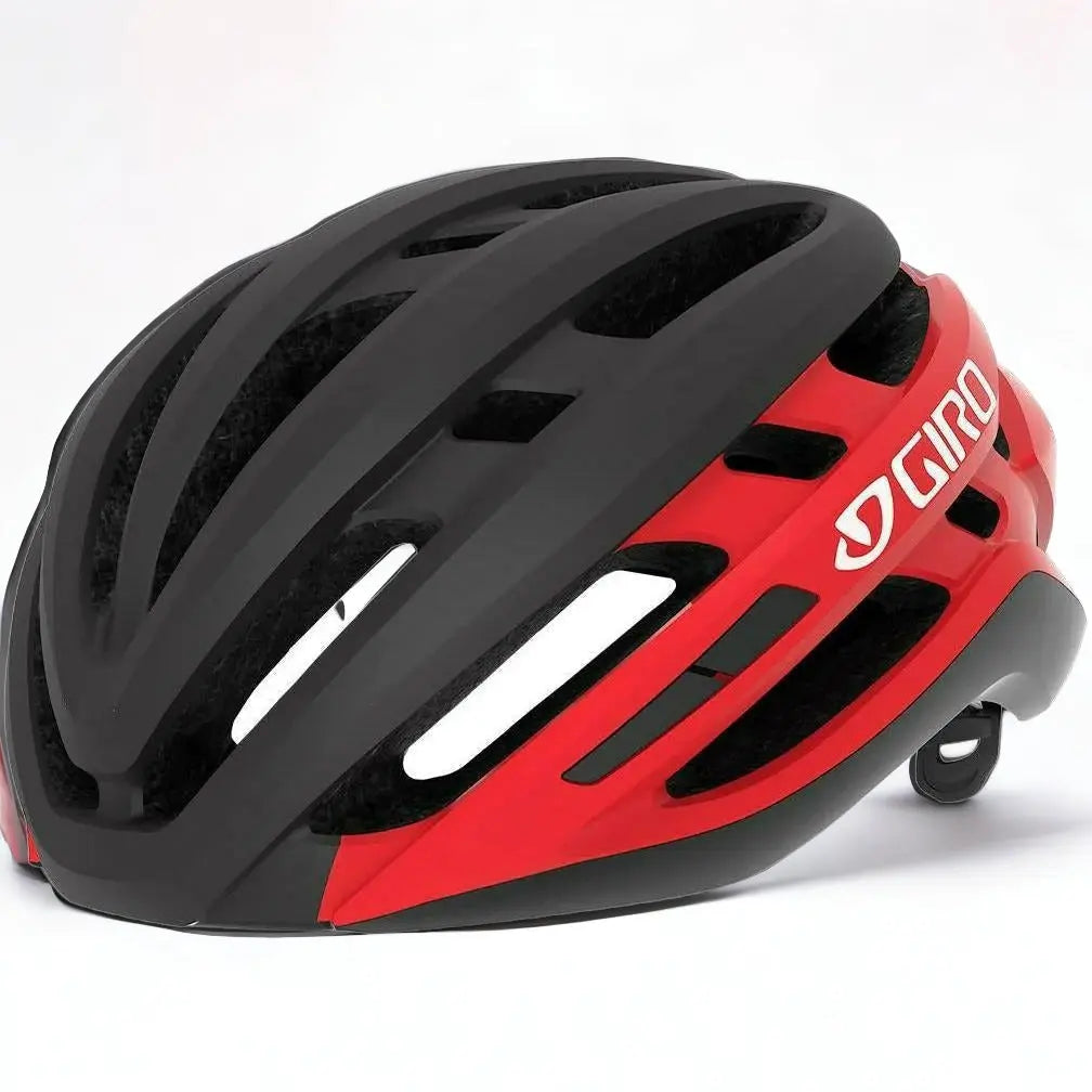 Giro Agilis MIPS Road Helmet Matt Black / Bright Red - FREE UK Shipping, FREE 365 Day Returns | Moto Central