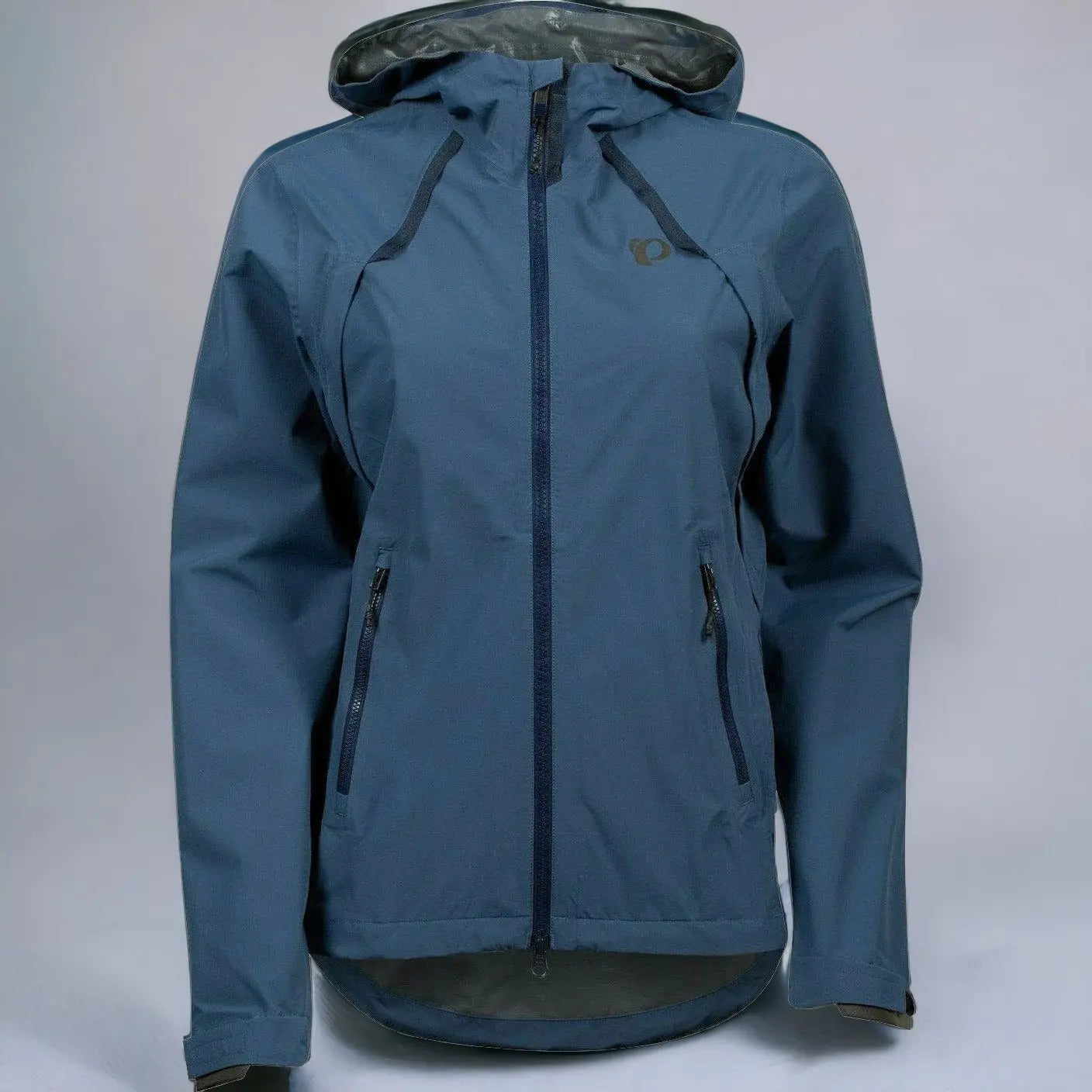 Pearl Izumi Ladies Monsoon WXB Hooded Jacket Navy / Dark Denim - FREE UK Shipping, FREE 365 Day Returns | Moto Central