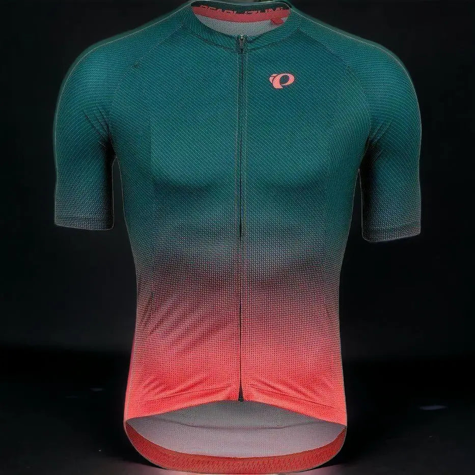 Pearl Izumi Interval Jersey Pine / Atomoic Red - FREE UK Shipping, FREE 365 Day Returns | Moto Central