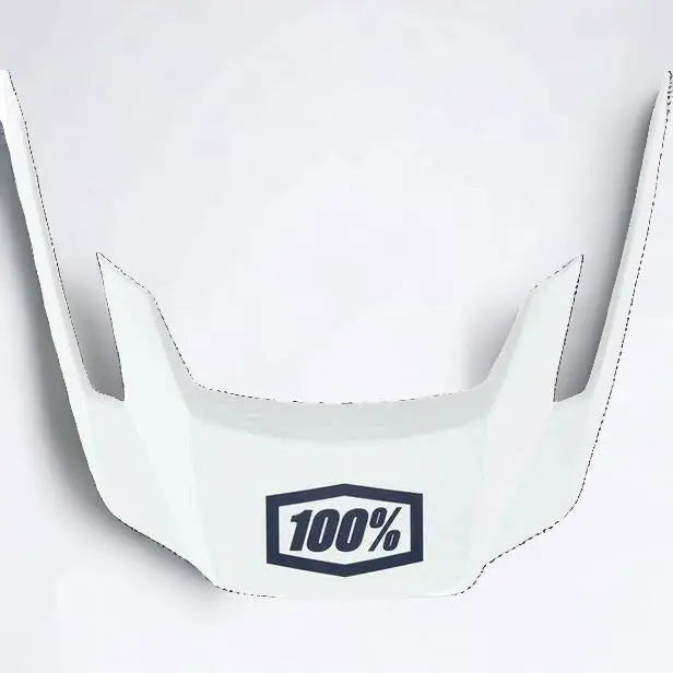 100% Altec V2 Replacement Visor White - FREE UK Shipping, FREE 365 Day Returns | Moto Central