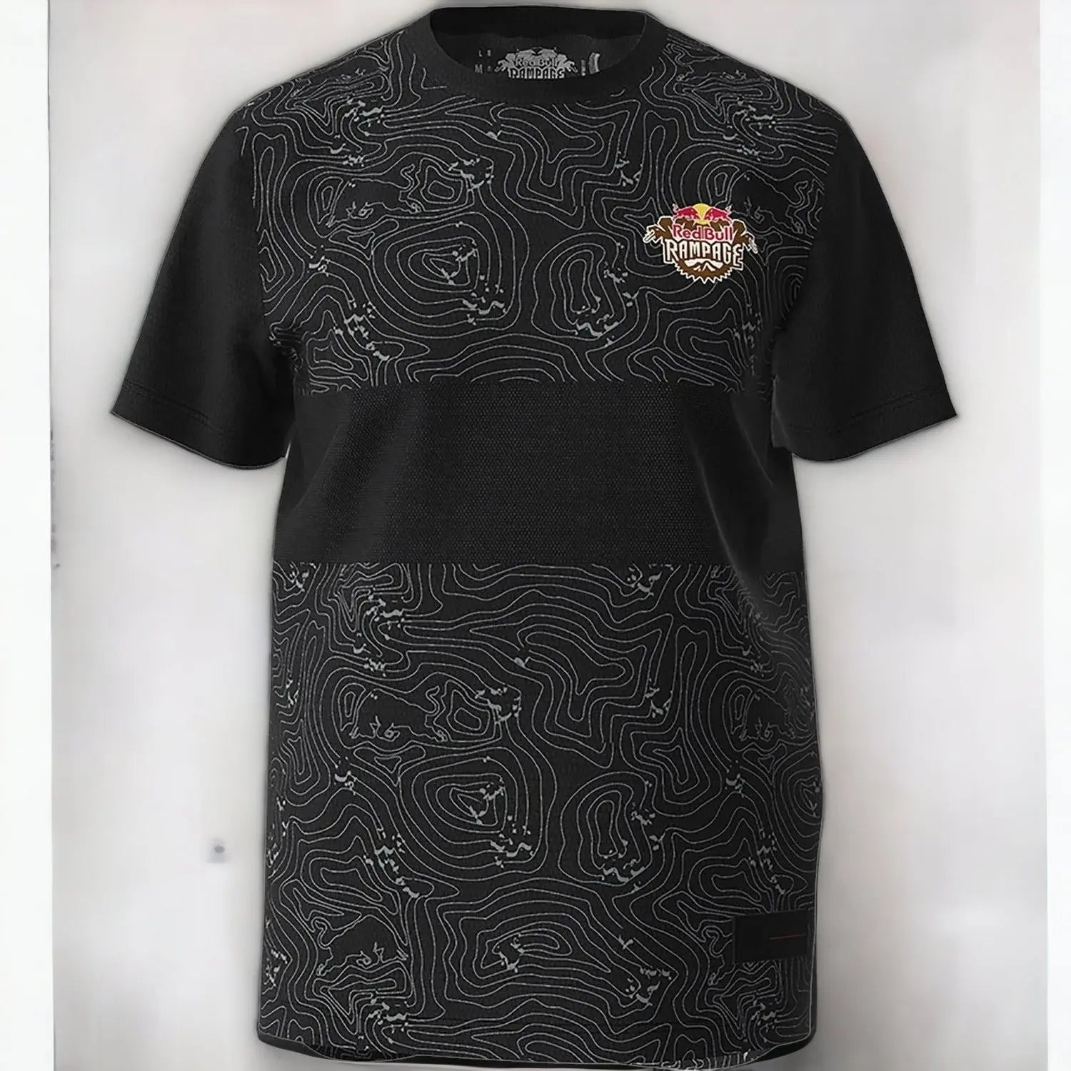 Red Bull Rampage Tech Short Sleeves Jersey Black - FREE UK Shipping, FREE 365 Day Returns | Moto Central