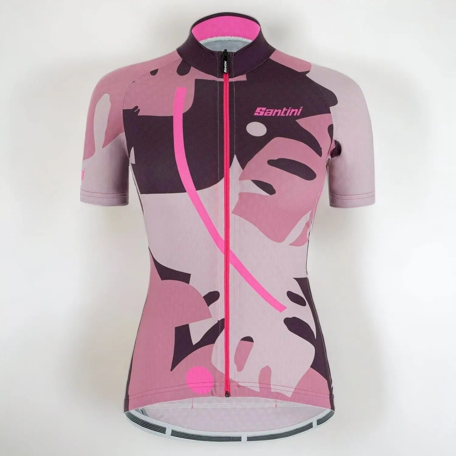 Santini SS21 Giada Maui Ladies Short Sleeve Jersey Vigneto Purple - FREE UK Shipping, FREE 365 Day Returns | Moto Central