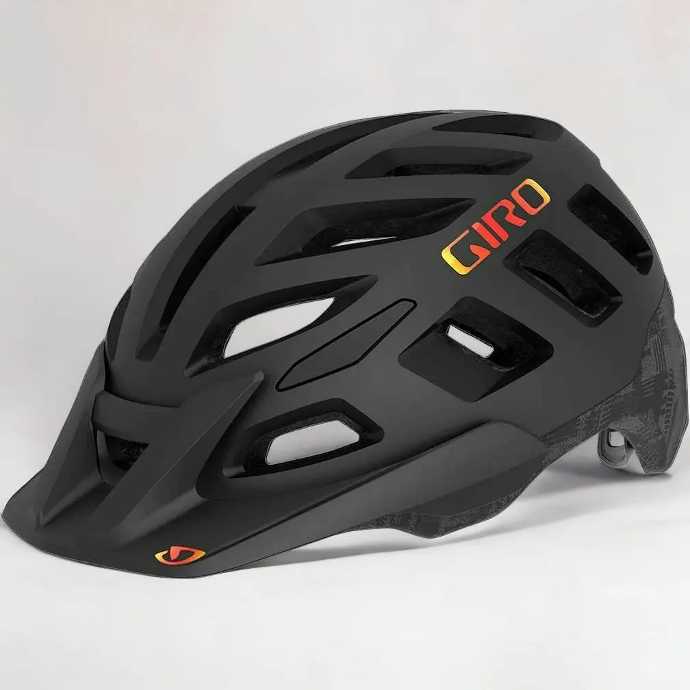 Giro Radix Dirt Helmet Matt Black Hypnotic - FREE UK Shipping, FREE 365 Day Returns | Moto Central