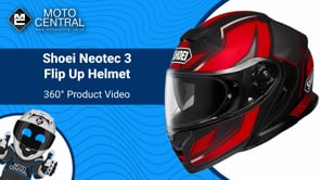 Shoei Neotec 3 Grasp TC1 Flip-Up Helmet Red - FREE UK Shipping, FREE 365 Day Returns | Moto Central