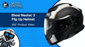 Shoei Neotec 3 Satori TC5 Flip-Up Helmet Black - FREE UK Shipping, FREE 365 Day Returns | Moto Central