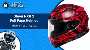 Shoei NXR2 Beaut TC1 Full Face Helmet Red - FREE UK Shipping, FREE 365 Day Returns | Moto Central