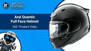Arai Quantic Solid Full Face Helmet Diamond Black - FREE UK Shipping, FREE 365 Day Returns | Moto Central