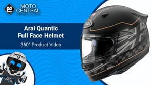Arai Quantic Dark Citizen Full Face Helmet Multicolour - FREE UK Shipping, FREE 365 Day Returns | Moto Central
