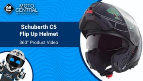 Schuberth C5 Flip-Up Helmet Globe Green - FREE UK Shipping, FREE 365 Day Returns | Moto Central