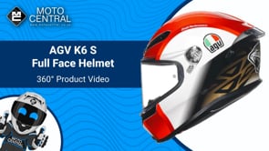 AGV K6-S SIC58 Full Face Helmet Replica - FREE UK Shipping, FREE 365 Day Returns | Moto Central