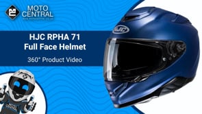 HJC RPHA 71 Full Face Helmet Metallic Blue - FREE UK Shipping, FREE 365 Day Returns | Moto Central