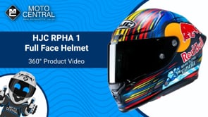 HJC RPHA 1 Red Bull Jerez Full Face Helmet MC21SF Yellow / Red / Blue - FREE UK Shipping, FREE 365 Day Returns | Moto Central
