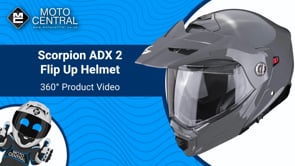 Scorpion ADX-2 Flip-Up Helmet Cement Grey - FREE UK Shipping, FREE 365 Day Returns | Moto Central